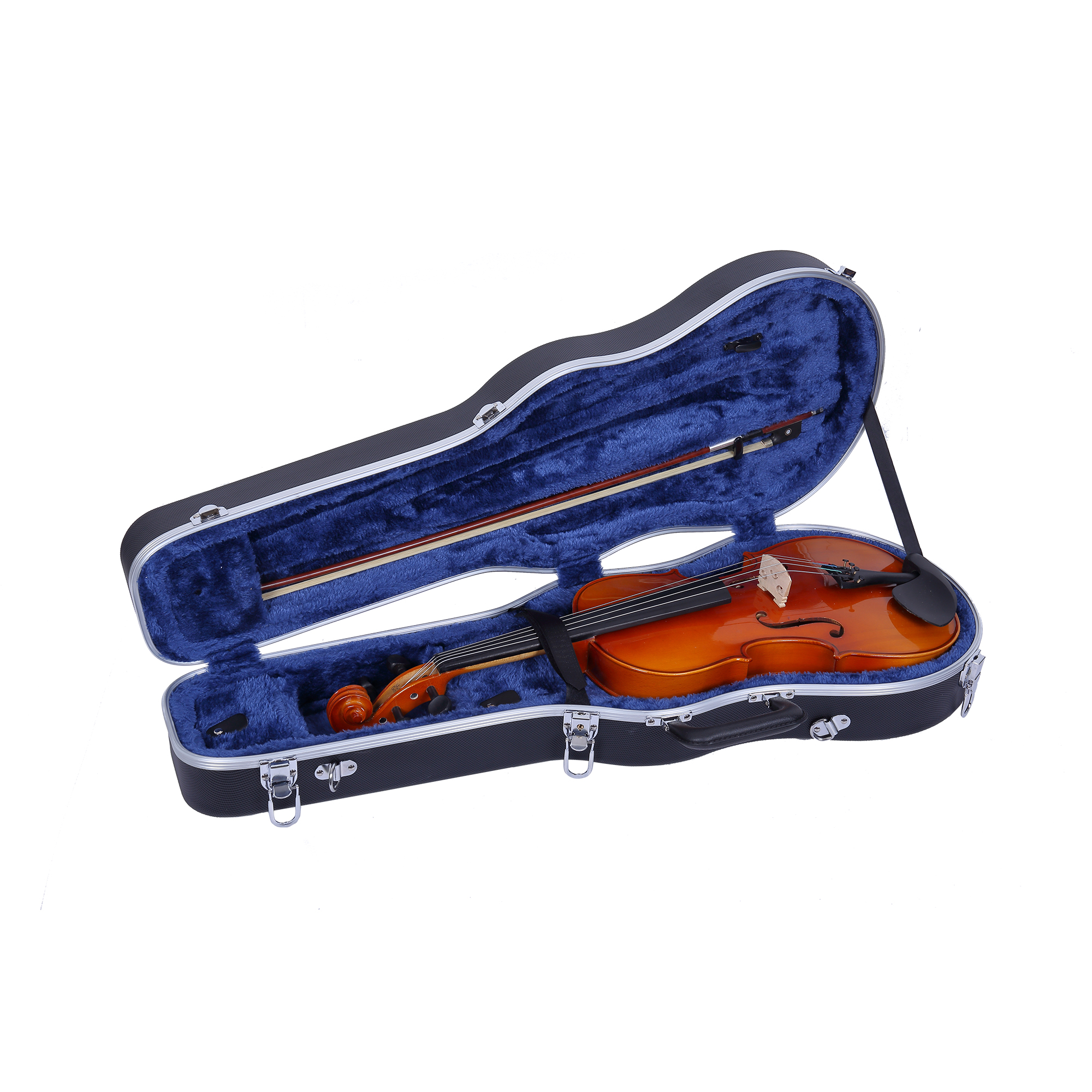 Estuche Crossrock CRA860VK165BK Fibra Estireno para Viola 16.5