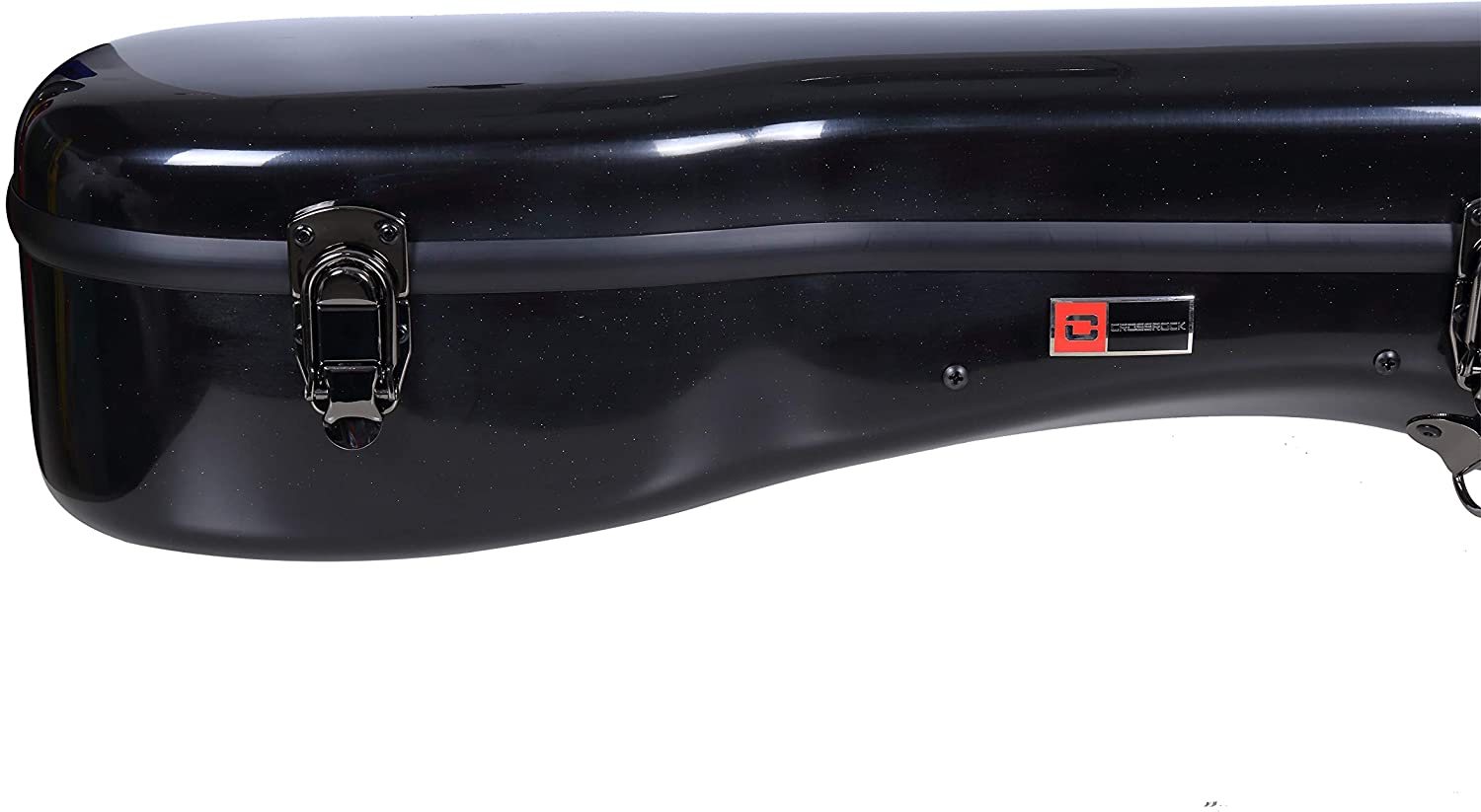 Estuche Crossrock CRF2020DBK Fibra Vidrio Guitarra Folk Negro